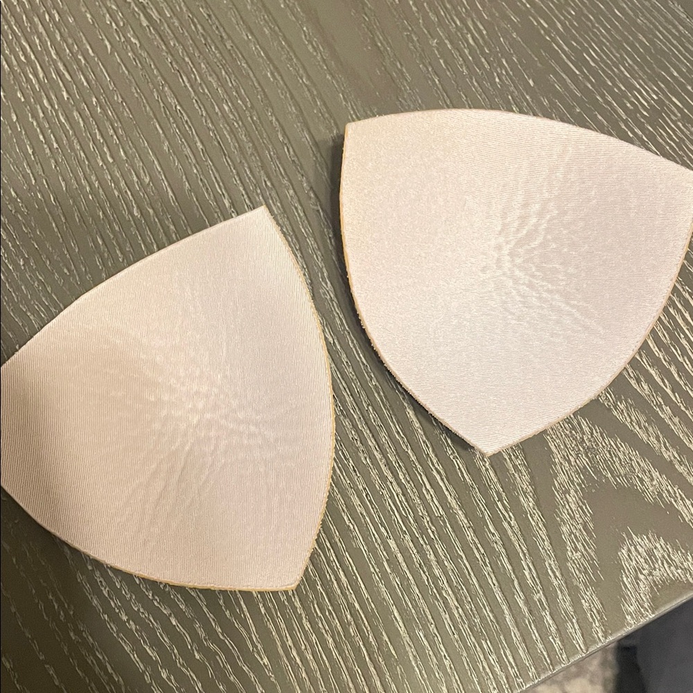 Cream Bra Inserts - Picture 2 of 2